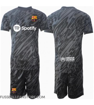 Barcelona Torwart Replik 3rd trikot Kinder 2024-25 Kurzarm (+ Kurze Hosen)